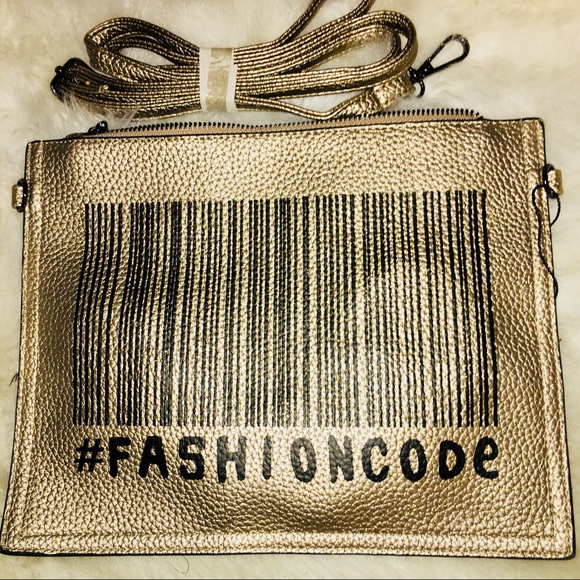 Gold & Black FASHION CODE Versatile Purse - Picture 3 of 5